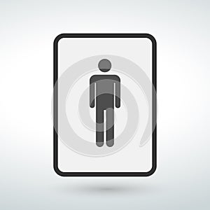 people icon on a white background