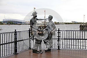 People Like Us - Cardiff Bay Sculpture, Wales