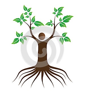People love tree with roots