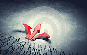 People make decision and choose.