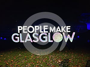 People make GlasGlow photo
