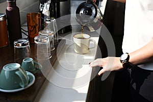 People Making Coffee During Office Break Time