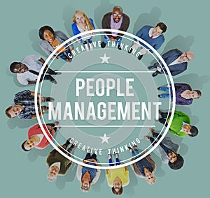 People Management Manpower Occupation Employee Concept