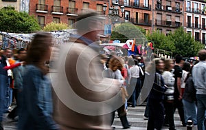 People at the market