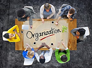 People in a Meeting and Organisation Concepts photo