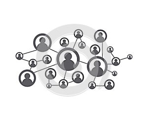 People Network and social icon