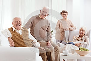 People in nursing home