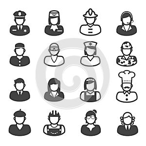 People occupation icons