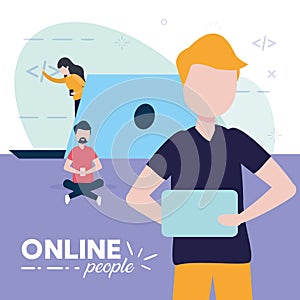 People online related