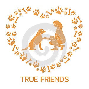 People Pet Dog Training Friendship Gives Paw Play