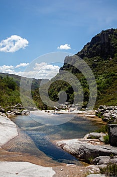 Small lake landscape at 7 Lagoas in GerÃÂªs photo