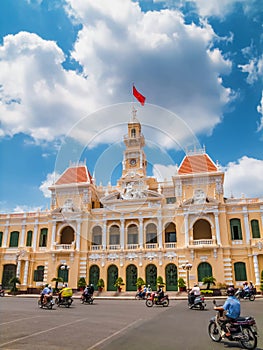 The People`s Committee Building, Ho Chi Minh City, Vietnam