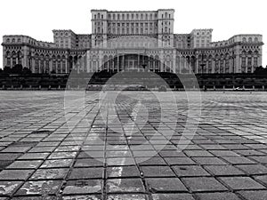 Peoples house in Bucharest built by Ceausescu