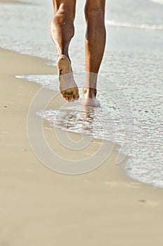 People on the shoreline