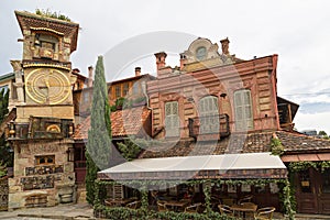 Marionette Theatre Square in Tbilisi, Georgia.