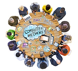 People Social Networking and Computer Network Concepts