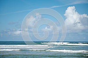 People surfing at Park Beach, Coffs Harbour, NSW Australia