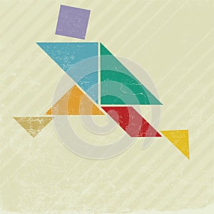 People tangram