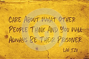 People think Lao Tzu