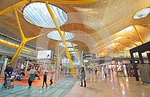 Barajas airport Madrid Spain