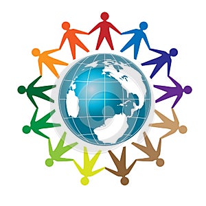 People unity around the globe