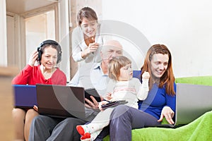 People uses few various devices at home