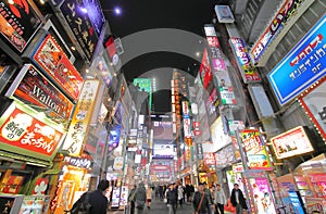 Kabukicho red light district Shinjuku Tokyo Japan