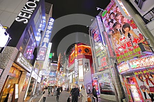 Kabukicho red light district Shinjuku Tokyo Japan