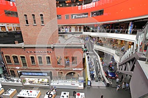 Shopping mall Melbourne Australia