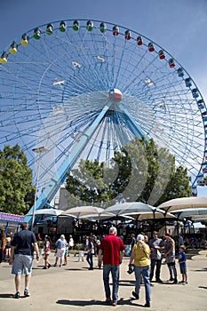 People visit State Fair of Texas