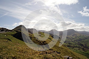 People Walking on Catbells