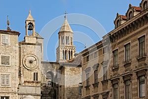 Peoples square . Split. Croatia