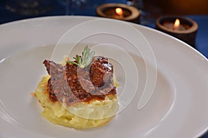 Peposo minced Beef with potato