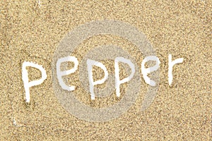 Pepper abstract