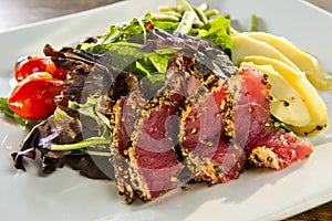 Pepper Crusted Ahi Tuna