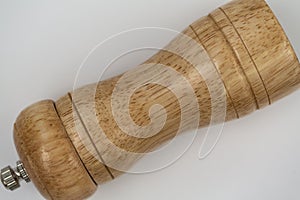 Pepper mill on white background