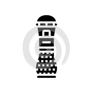 pepper pot glyph icon vector illustration