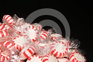 Peppermint candy background