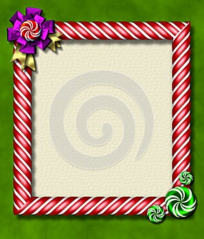 Peppermint x-mas frame