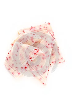 Peppermint white chocolate bark