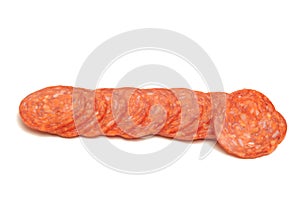 Pepperoni slices