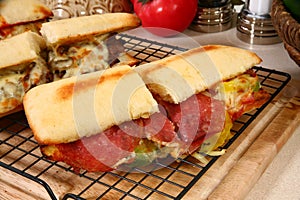 Pepperoni Sub Sandwich