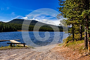 Peppers Lake Provincial Recreaction Area Clearwater County Alberta Canada