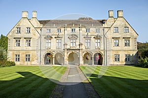 Pepys library at Magdalene college, Cambridge, England.