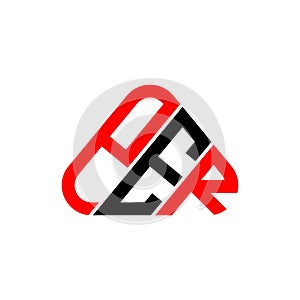 PER letter logo creative design with vector graphic, PER