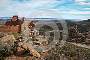 Peracence castle, Teruel, Aragon, Spain