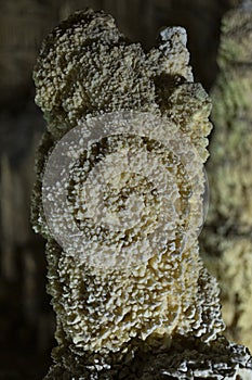 Perama cave inside elements stalactites and stalactmites