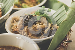 Peranakan Nonya Chap Chye Cabbage and friends mixed vegetable stew photo