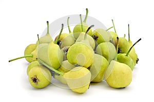 Peras de San Juan, typical spanish small pears photo