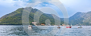 Islands, Bay of Kotor near Perast, Montenegro